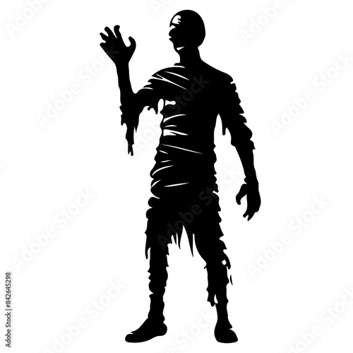 Sinister Halloween Horror Silhouette