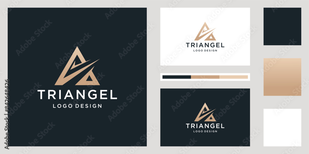 Initial Letter A Arrow modern vector logo design Initial Letter A Arrow modern vector logo design