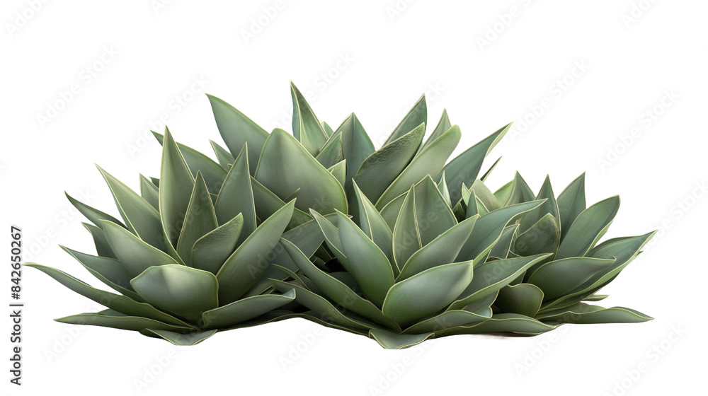 3D model of a drought-tolerant Bush Agave plant on transparent background, with clipping path included 3D model of a drought-tolerant Bush Agave plant on transparent background, with clipping path included