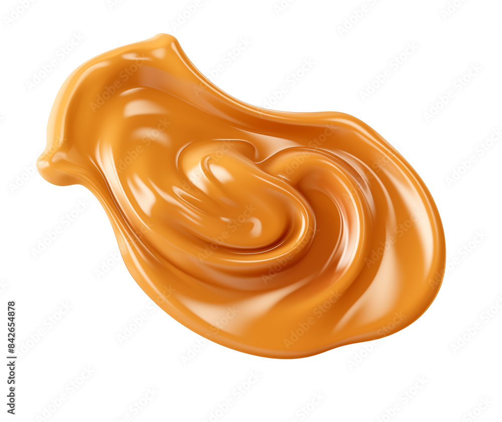 Melted caramel sauce swirl illustration picture material
Melted caramel sauce swirl illustration picture material