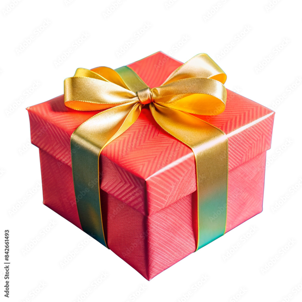 Obraz premium Pink gift box