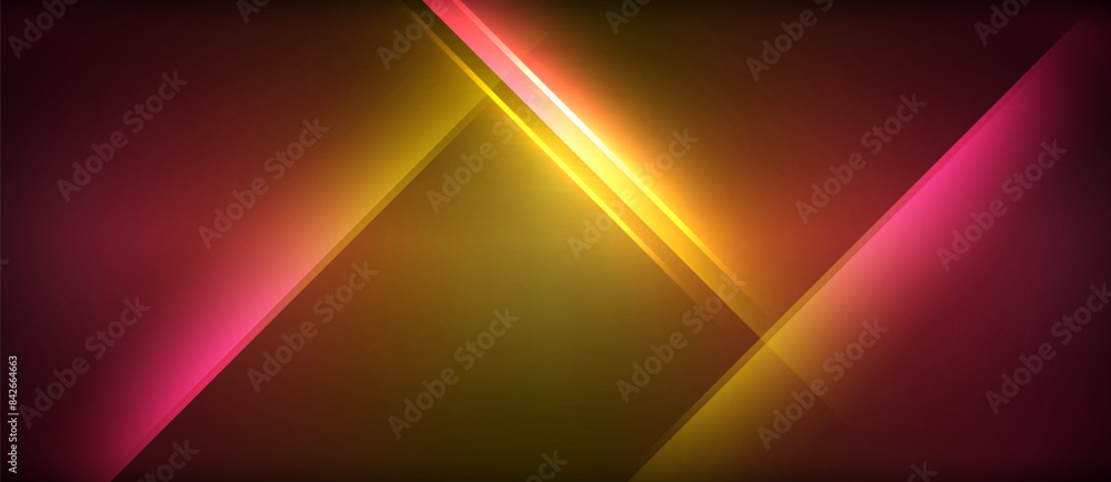 Neon glowing circle rays, light round lines in the dark, planet style neon wave lines. Energetic electric concept design for wallpaper, banner, background Neon glowing circle rays, light round lines in the dark, planet style neon wave lines. Energetic electric concept design for wallpaper, banner, background