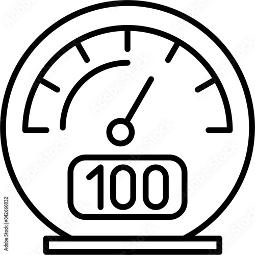 Speedometer Icon