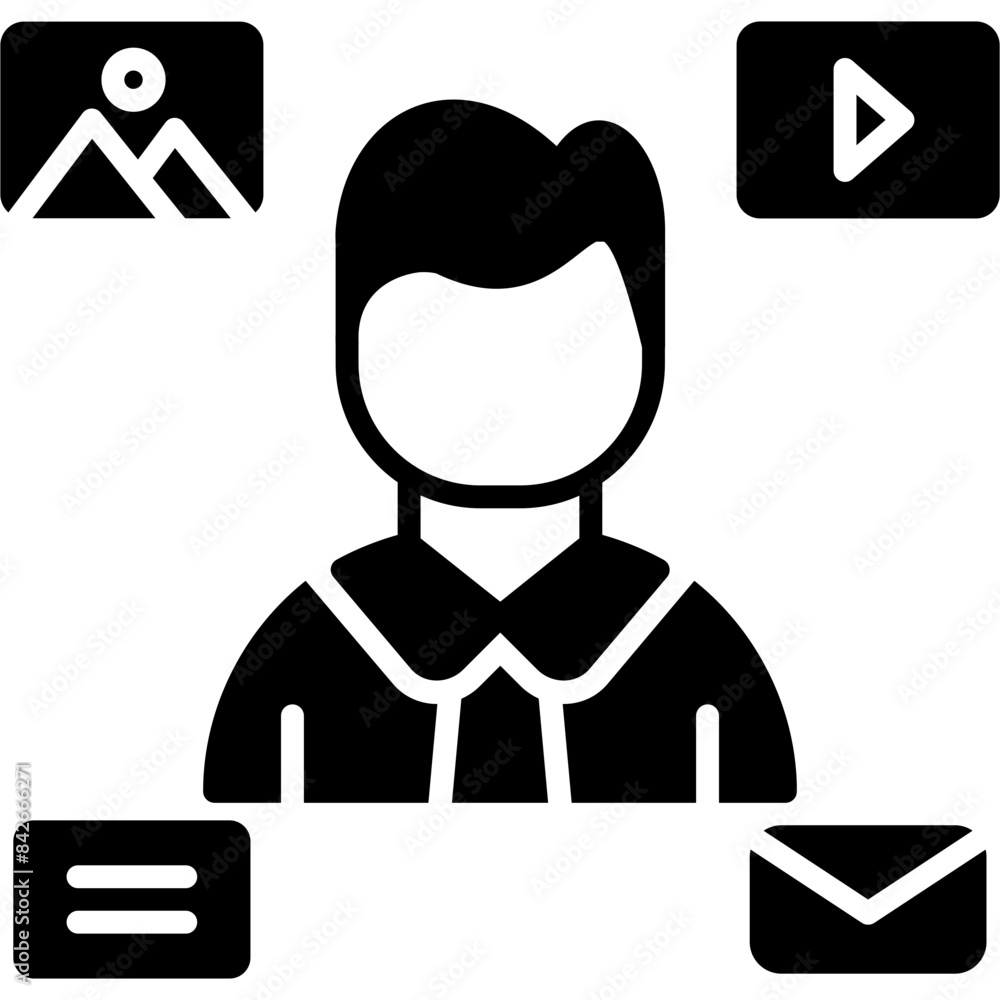 Media Mix Icon