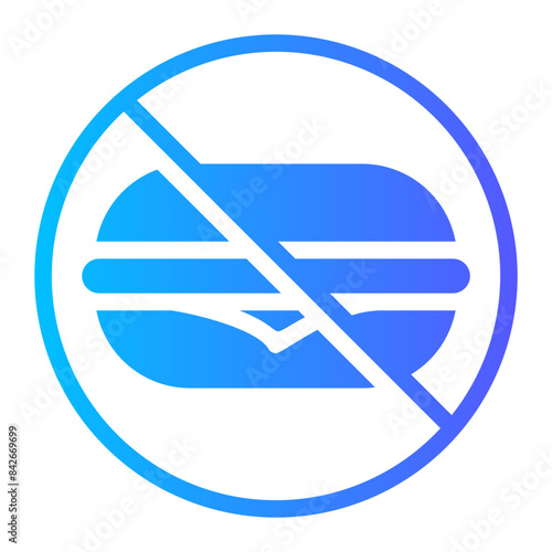 burger gradient icon