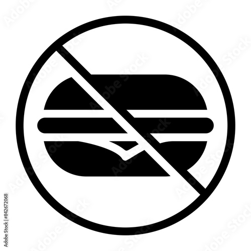 burger glyph icon