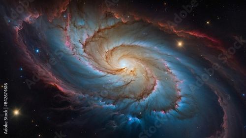 abstract spiral galaxy © aaisha