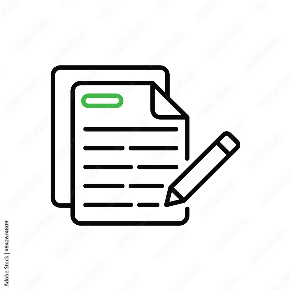 Write vector icon