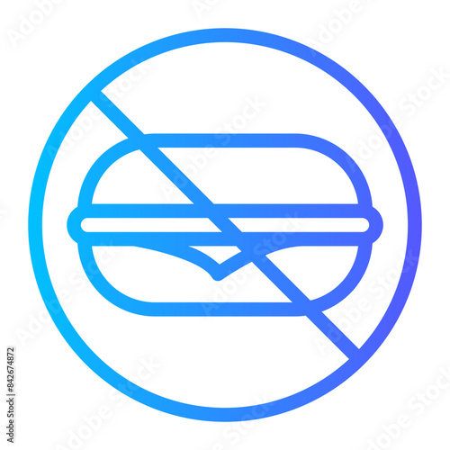 burger gradient icon