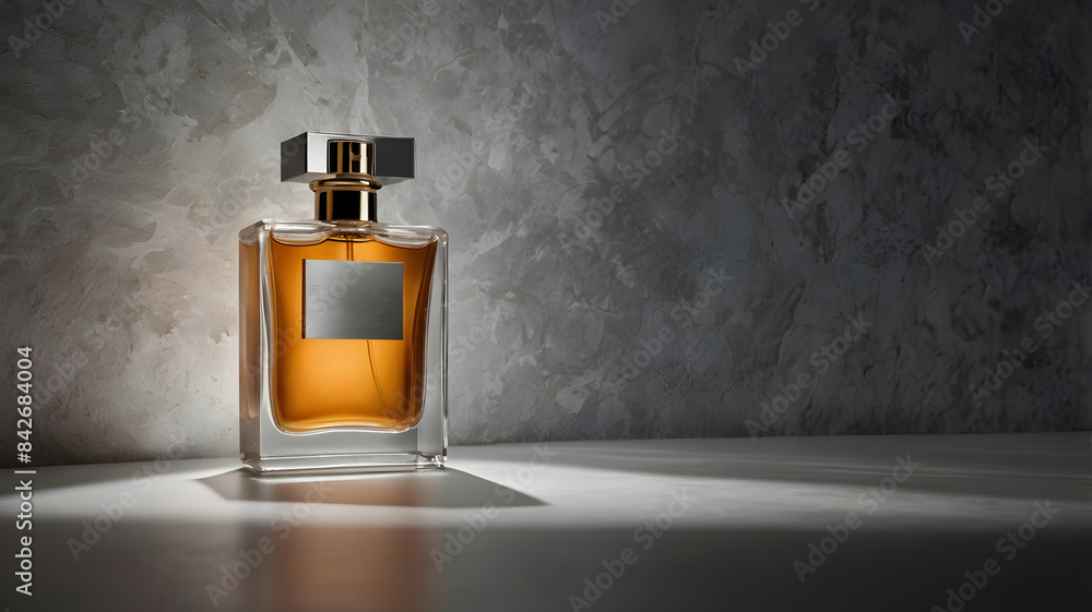 Empty perfume bottle, Promotion along with advertising. Empty perfume bottle, Promotion along with advertising.