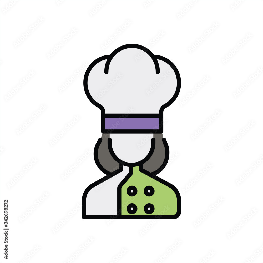 Chef vector icon Chef vector icon