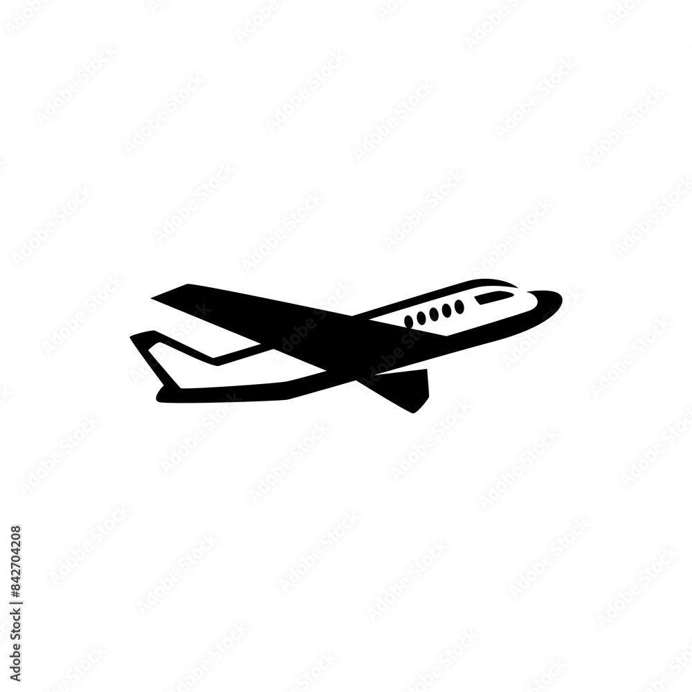 Airplane icon logo vector design Airplane icon logo vector design