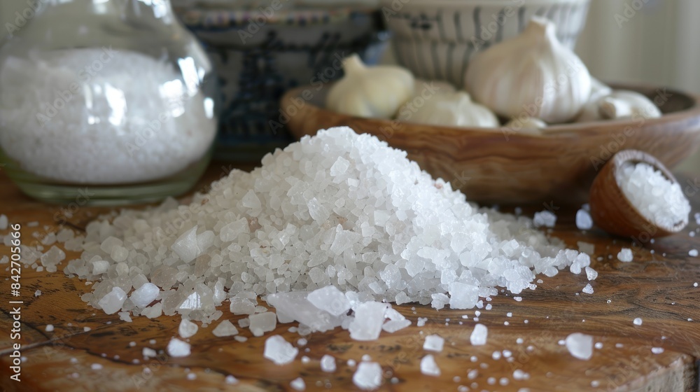 Large white salt crystals for cooking and large sea salt for pickling and cooking Large white salt crystals for cooking and large sea salt for pickling and cooking