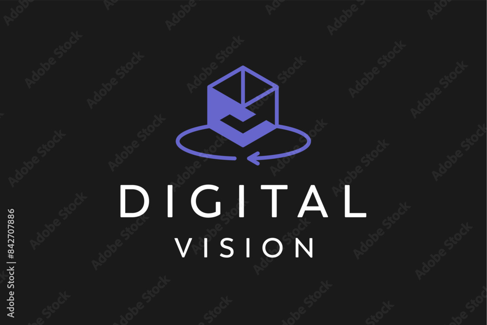 360 virtual realty l logo design template 360 virtual realty l logo design template