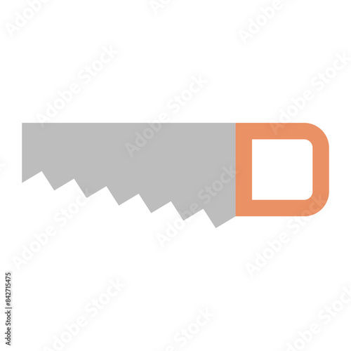 Handsaw flat icon