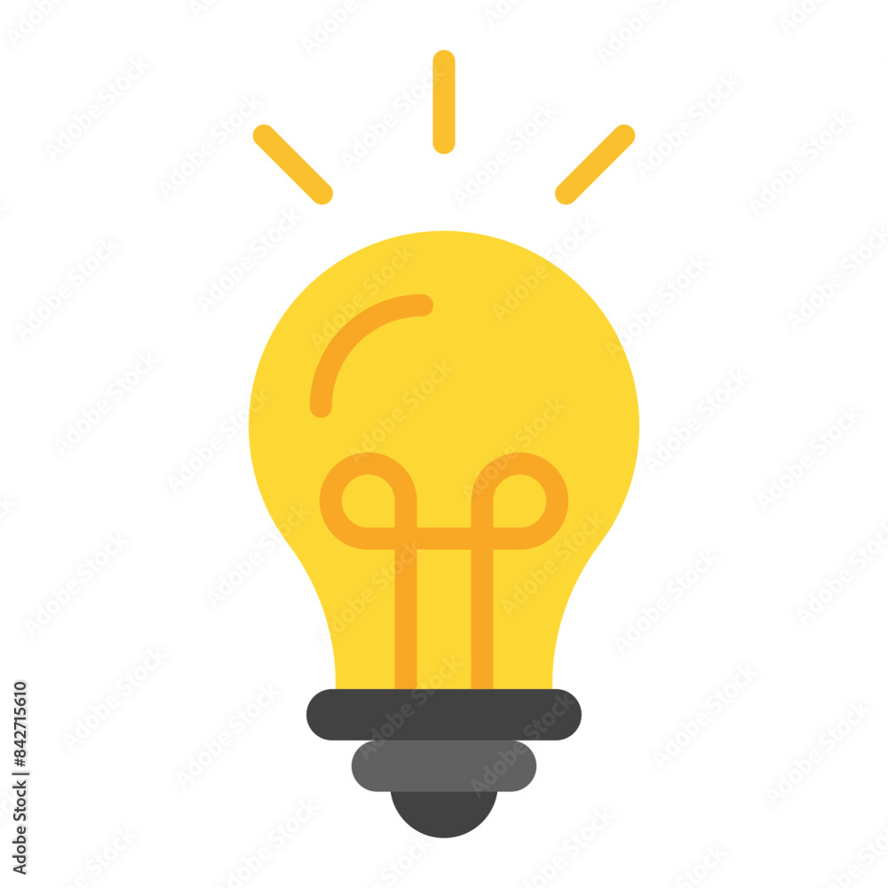Idea icon flat icon Idea icon flat icon