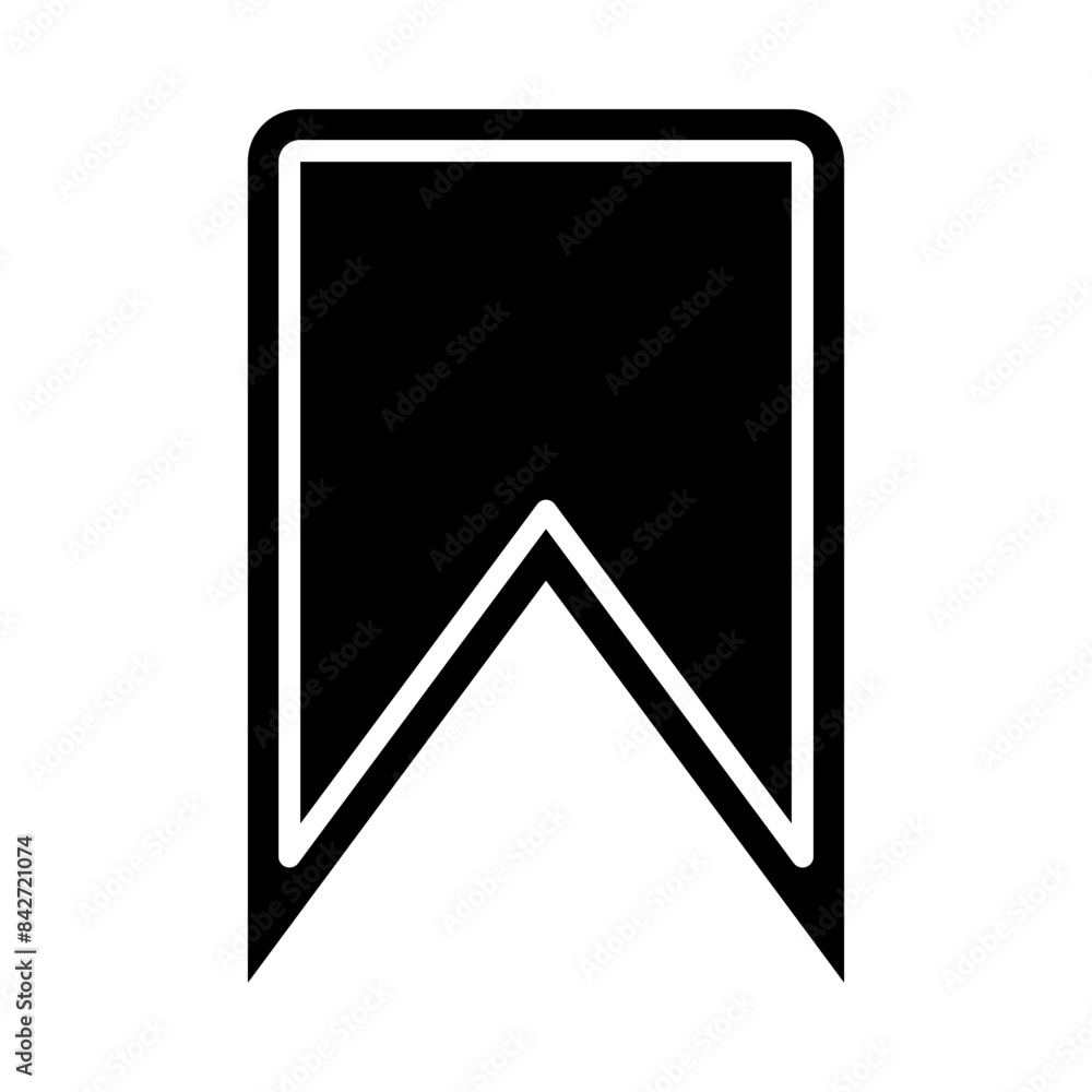 Bookmark glyph icon Bookmark glyph icon