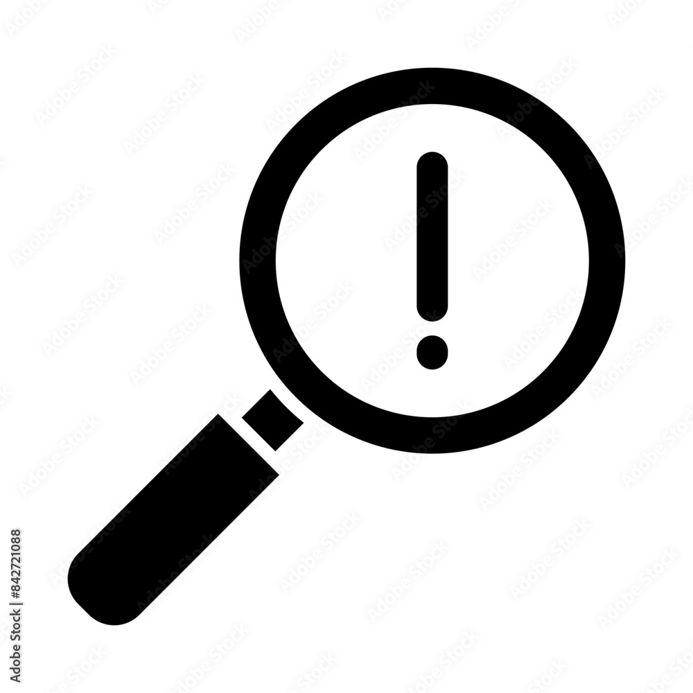 Problem solving glyph icon Problem solving glyph icon