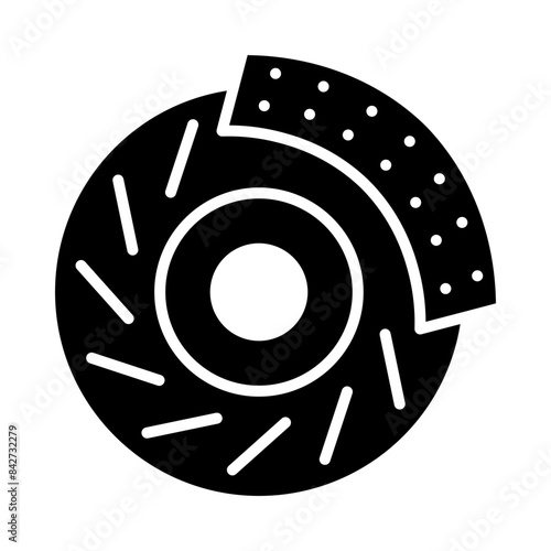 Brake glyph icon