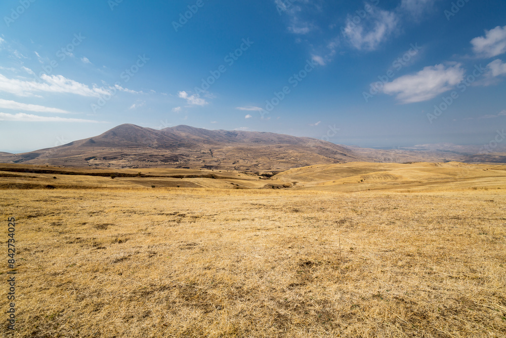 View of the mountains in Armenia