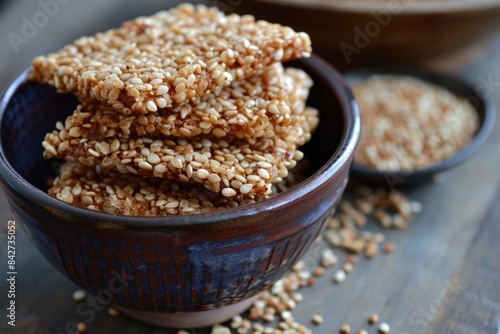 sesame seed and chilli crispies, roli gajak, healthy indian snacks and sweets, til chikki, susamka susamlı krokan, sesame chikki, til aur gud ki chikki, sesame brittle, photo