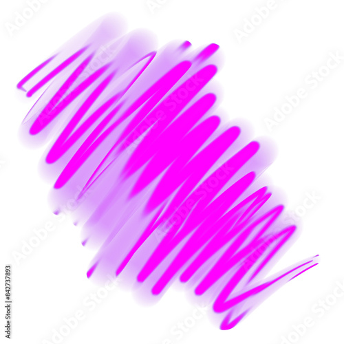 Abstract Neon Line