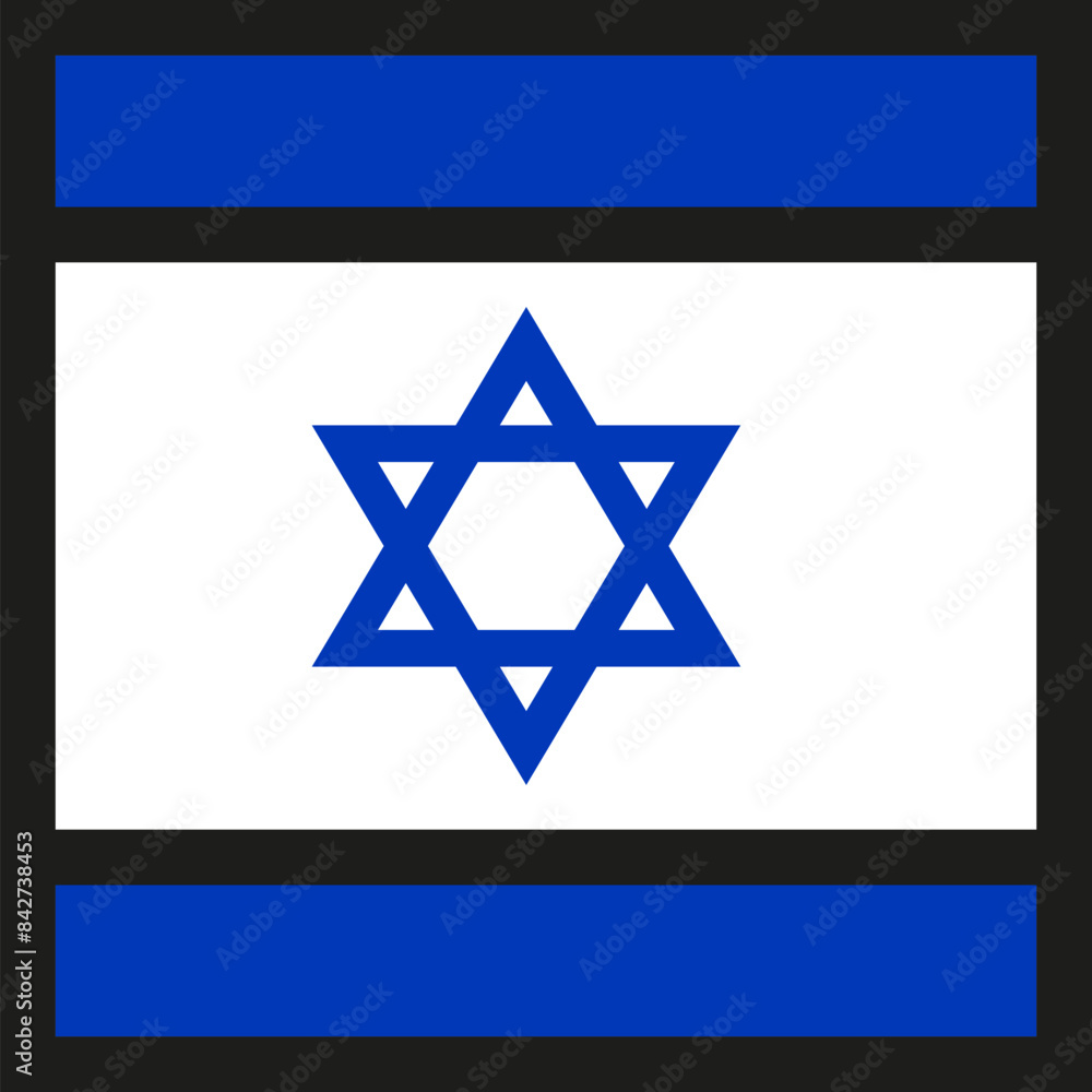 Israel Flag Icon Israel Flag Icon