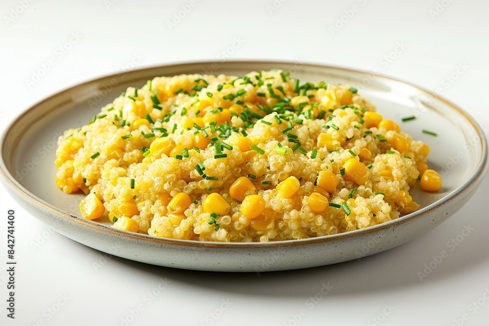 Creamy Gruyere Millet with Chives and Corn: A Delectable Gourmet Dish Creamy Gruyere Millet with Chives and Corn: A Delectable Gourmet Dish