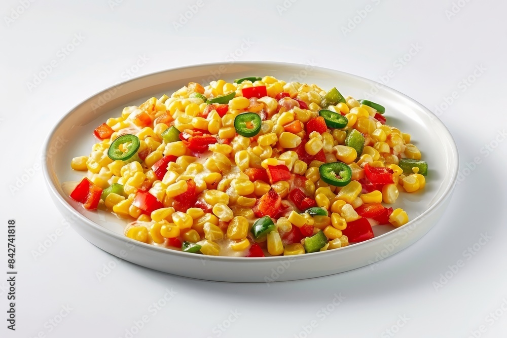 Baked Corn and Red Bell Pepper Savory Delight Baked Corn and Red Bell Pepper Savory Delight
