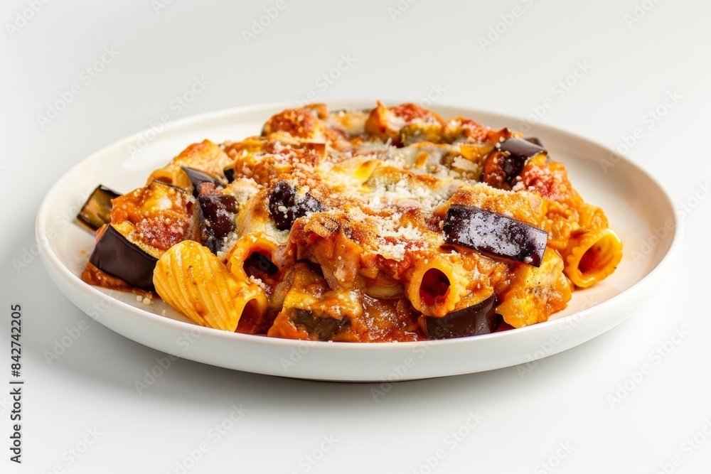 Rich Tomato Basil Eggplant and Pancetta Pasta Rich Tomato Basil Eggplant and Pancetta Pasta