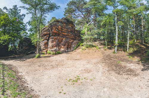 Katzensteine im im Veybach-Tal zwischen Mechernich und Satzvey photo