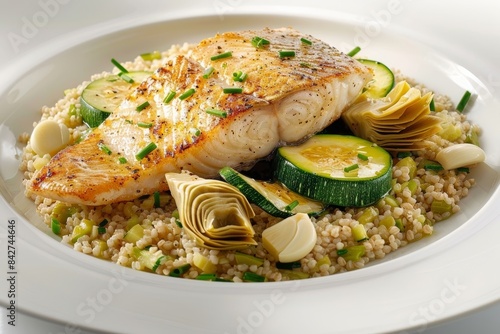 Scrumptious Arctic Char with Artichokes and Zucchini - A Gastronomic Delight photo