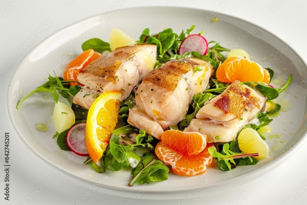 Fresh Canadian Sablefish with Soy-Orange Glaze and Citrus Fresh Canadian Sablefish with Soy-Orange Glaze and Citrus