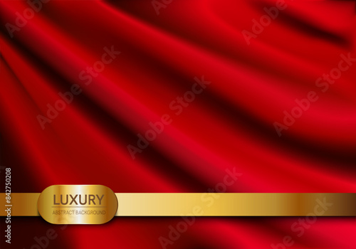 Pattern red background vector illustration. Dark red theme for text-based compositions: ads, book covers, Digital interfaces, print design templates.
