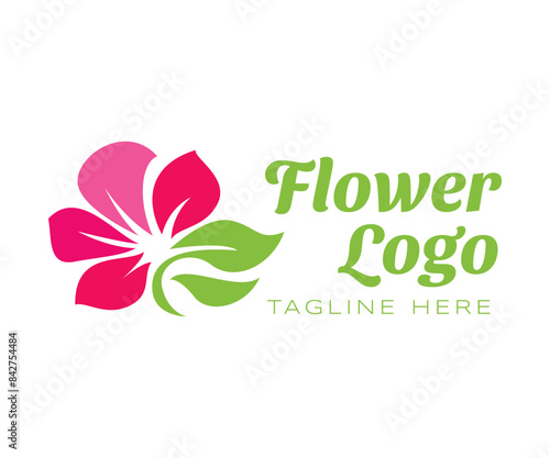 Flower logo icon design template elements. Usable for Branding and Business Logos.
