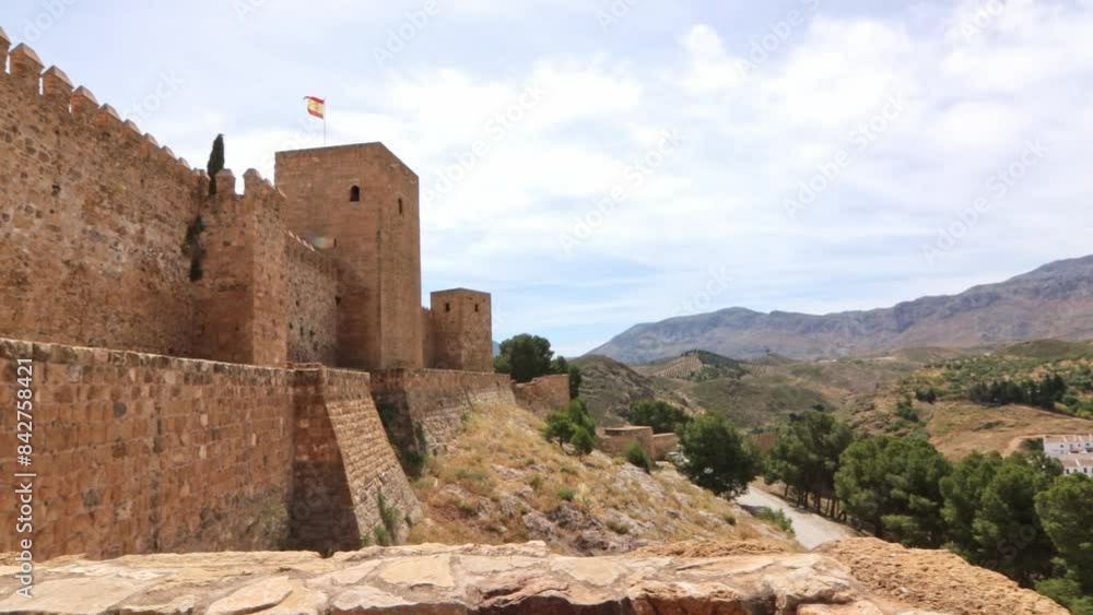 The Alcazaba of Antequera is a Muslim fortress with uncertain origins, built using Roman materials, and declared a Site of Cultural Interest in 1985. It has three towers. The Alcazaba of Antequera is a Muslim fortress with uncertain origins, built using Roman materials, and declared a Site of Cultural Interest in 1985. It has three towers.