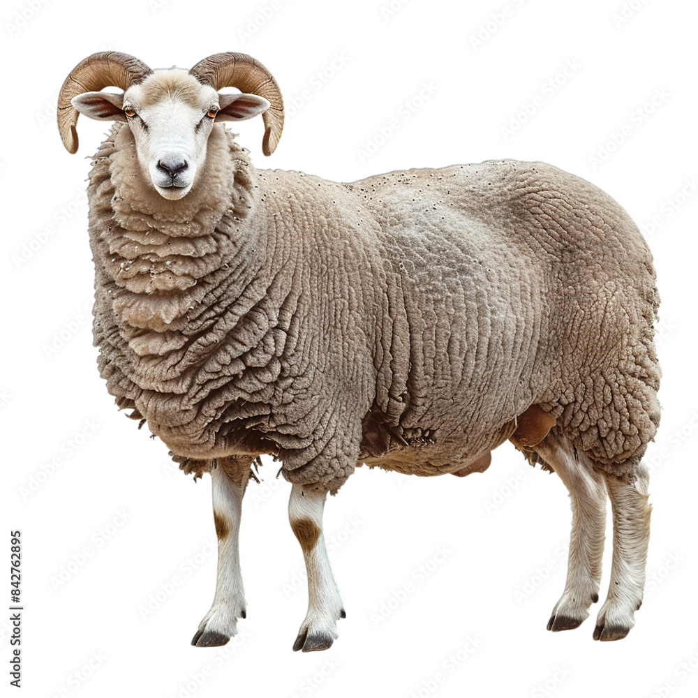sheep isolated on white sheep isolated on white