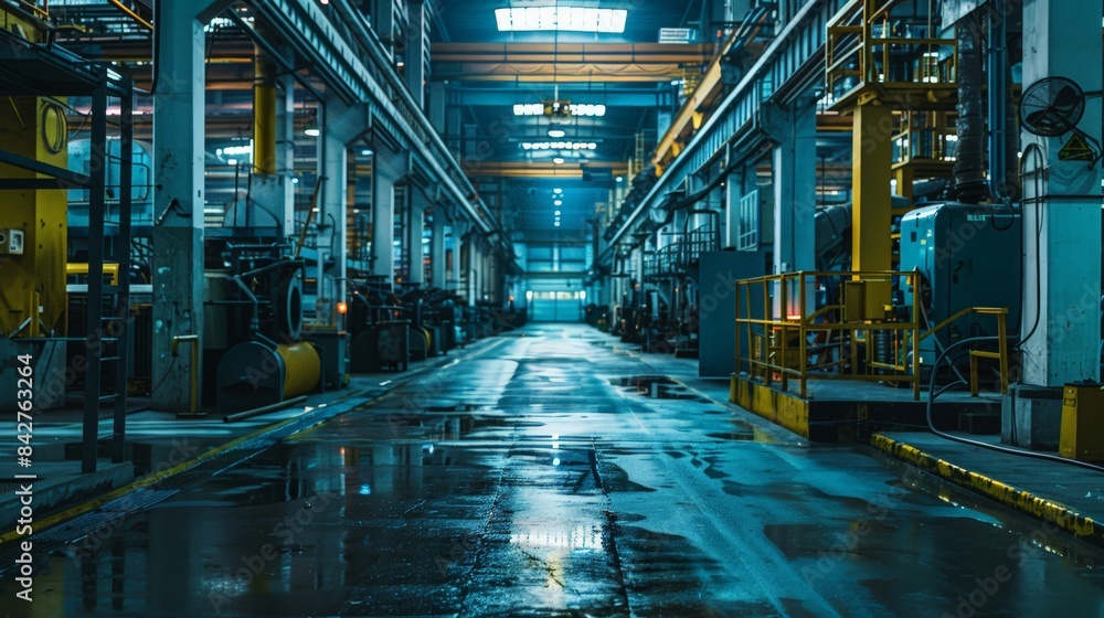 Fototapeta premium Adaptability is key to surviving in dynamic industrial markets.