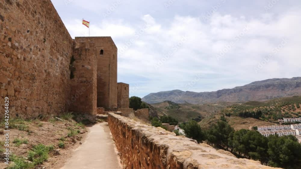 The Alcazaba of Antequera is a Muslim fortress with uncertain origins, built using Roman materials, and declared a Site of Cultural Interest in 1985. It has three towers. The Alcazaba of Antequera is a Muslim fortress with uncertain origins, built using Roman materials, and declared a Site of Cultural Interest in 1985. It has three towers.