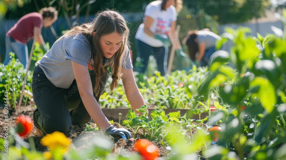 Community gardens cultivate not only fruits and vegetables but also relationships, health, and well-being. Community gardens cultivate not only fruits and vegetables but also relationships, health, and well-being.