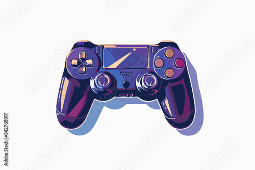 Game controller. Cybersport. Joystick for video games.