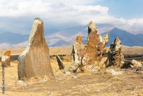 Prehistoric megalithes of Karahunj, (Zorats Karer) photo