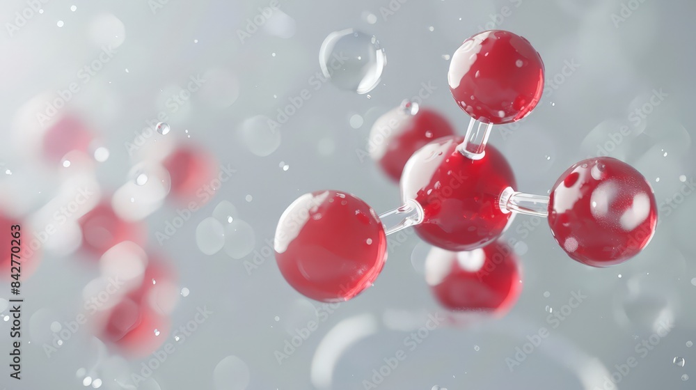 Create an image of an oxygen molecule (O2) with two oxygen atoms double-bonded, essential for respiration. Create an image of an oxygen molecule (O2) with two oxygen atoms double-bonded, essential for respiration.