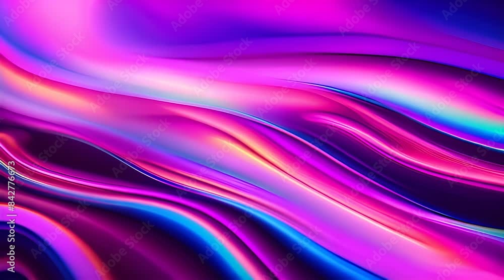 Dynamic Waves: Colorful Holographic Motion Dynamic Waves: Colorful Holographic Motion