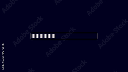 Loading Progress Bar illustration.