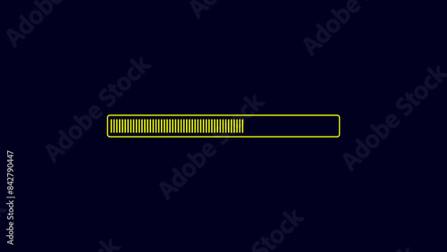 Loading Progress Bar illustration.