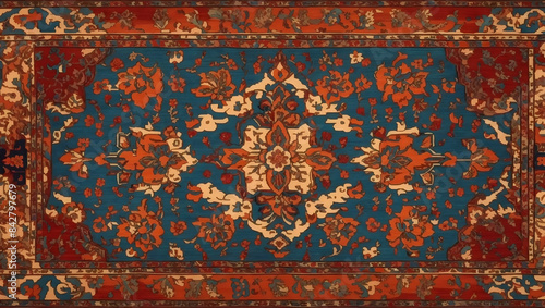 traditional persion style fabric