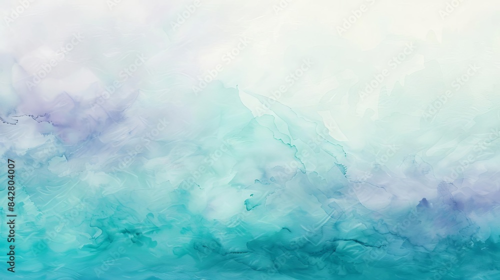 ethereal seafoam watercolor texture with teal turquoise and purple hues abstract background ethereal seafoam watercolor texture with teal turquoise and purple hues abstract background