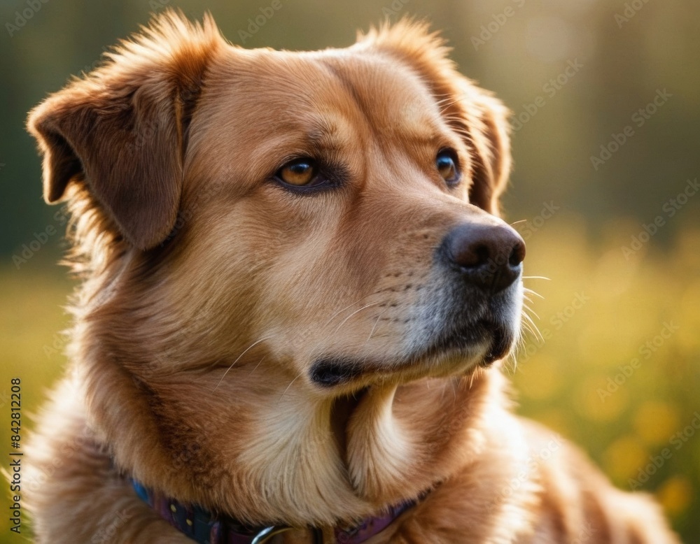 Obraz premium golden retriever dog