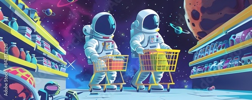 Astronauts and Alien Buddie...